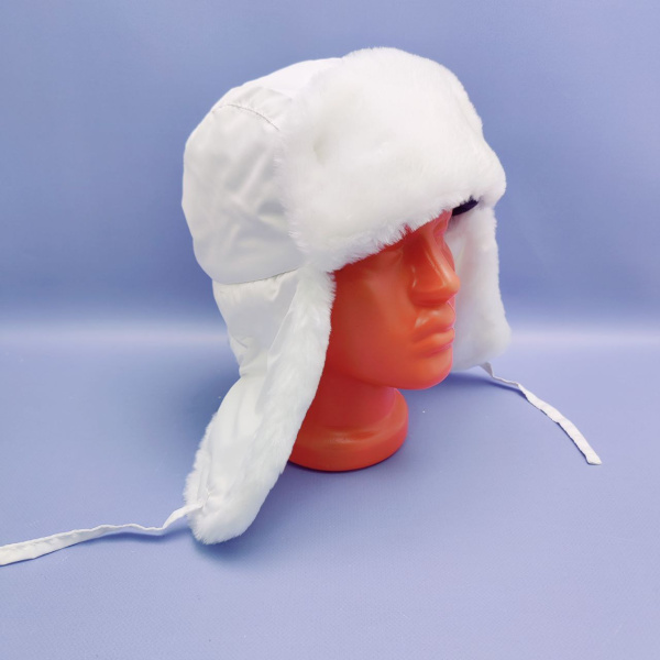 Шапка - ушанка Антифрост сувенирная унисекс / экомех и плащевая ткань / демисезонный головной убор